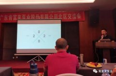 泉州赵明太阳能设备有限公司北部业务区召开年中会议